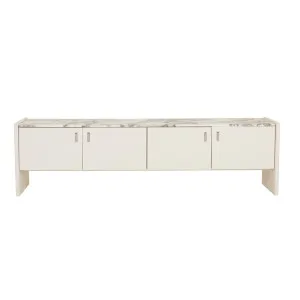 Pearce Entertainment Unit - Matt Ocean Marble - Bone by null, a Entertainment Units & TV Stands for sale on Style Sourcebook