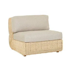 Cloud Retreat 1 Seater Centre Sofa - Ashville - Natural Rattan by null, a Chairs for sale on Style Sourcebook