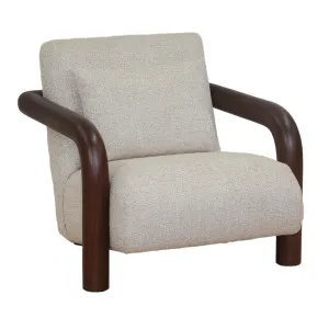 Trove Wrap Occasional Chair - Field - Chestnut by null, a Chairs for sale on Style Sourcebook