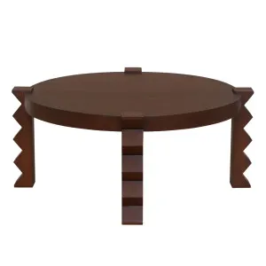 Trove Crinkle Coffee Table - Chestnut by null, a Coffee Table for sale on Style Sourcebook