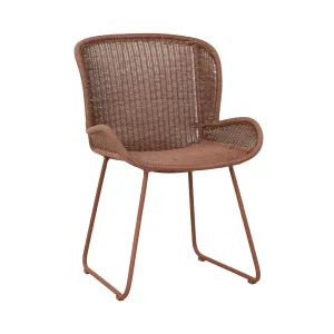 Granada Butterfly Closed Weave Alu Chair - Brique by null, a Outdoor Chairs for sale on Style Sourcebook