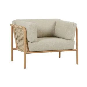 Mauritius Island Sofa Chair - Mushroom - Ginger by null, a Outdoor Chairs for sale on Style Sourcebook