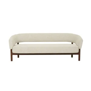 Jenson 3 Seater Sofa - Moonbeam - Walnut Ash by null, a Sofas for sale on Style Sourcebook