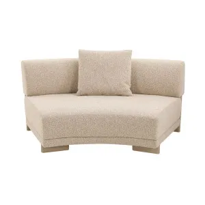 Felix Orbit 2 Seater Curve Sofa - Moonbeam - Buttermilk Oak by null, a Sofas for sale on Style Sourcebook