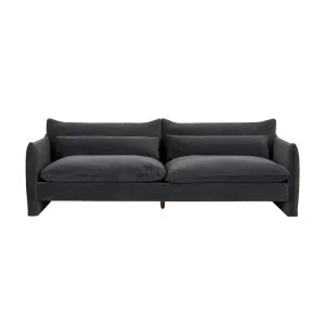 Sidney Peak 3 Seater Sofa - Nocturne Velvet by null, a Sofas for sale on Style Sourcebook