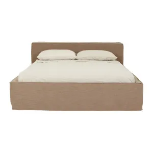 Vittoria Escape Slipcover Bed - Nomad by null, a Bed Heads for sale on Style Sourcebook