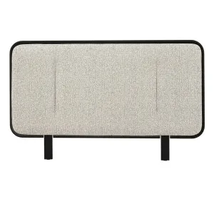 Hugo Bridge Bedhead - Owl Speckle - Matt Black Ash by null, a Bed Heads for sale on Style Sourcebook