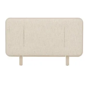 Hugo Bridge Bedhead - White Bark - Matt Oatmeal by null, a Bed Heads for sale on Style Sourcebook
