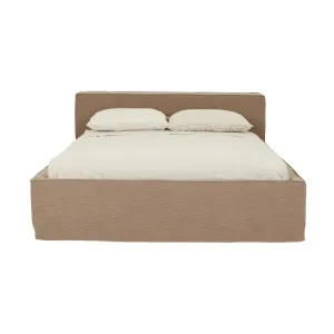 Vittoria Escape Slipcover Bed - Nomad by null, a Bed Heads for sale on Style Sourcebook