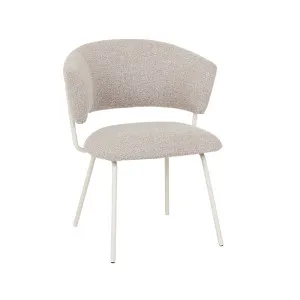 Mimi Dining Chair - Chai Boucle - Matt Beige by null, a Chairs for sale on Style Sourcebook