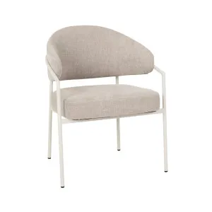 Edmund Dining Armchair - Copeland Birch - Matt Beige by null, a Chairs for sale on Style Sourcebook