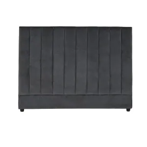 Madrid Channel Bedhead - Nocturne Velvet by null, a Bed Heads for sale on Style Sourcebook