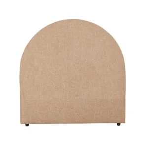 Madrid Arch Bedhead - Peach - Greige by null, a Bed Heads for sale on Style Sourcebook