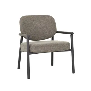 Lori Metal Occasional Chair - Cinder Speckle - Matt Graphite by null, a Chairs for sale on Style Sourcebook