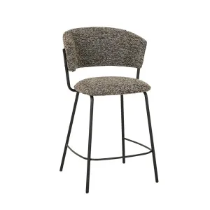 Mimi Barstool - Coffee Bean - Matt Black by null, a Bar Stools for sale on Style Sourcebook