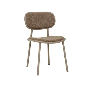 Pebble Dining Chair - Shiitake - Matt Latte by null, a Chairs for sale on Style Sourcebook