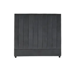 Madrid Channel Bedhead - Nocturne Velvet by null, a Bed Heads for sale on Style Sourcebook
