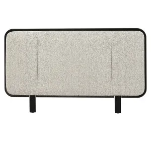 Hugo Bridge Bedhead - Owl Speckle - Matt Black Ash by null, a Bed Heads for sale on Style Sourcebook
