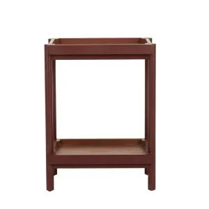 Rocco Bar Stand - Burgundy - Brick by null, a Sideboards, Buffets & Trolleys for sale on Style Sourcebook