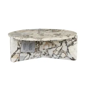 Venus Revolve Coffee Table - Satin Ocean Marble by null, a Coffee Table for sale on Style Sourcebook