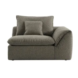 Madrid Fold Left Chaise Sofa - Mercury Boucle by null, a Sofas for sale on Style Sourcebook