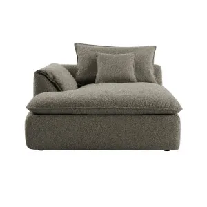 Madrid Fold Left Chaise Sofa - Mercury Boucle by null, a Sofas for sale on Style Sourcebook