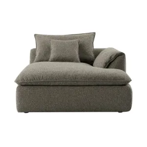 Madrid Fold Left Chaise Sofa - Mercury Boucle by null, a Sofas for sale on Style Sourcebook