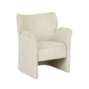 Ruben Occasional Chair - White Bark - Sugar Velvet by null, a Chairs for sale on Style Sourcebook