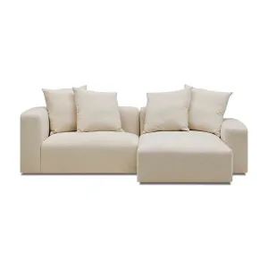 Madrid Modular Sofa Dutch White 2 Seat Right by Horgans, a Sofas for sale on Style Sourcebook