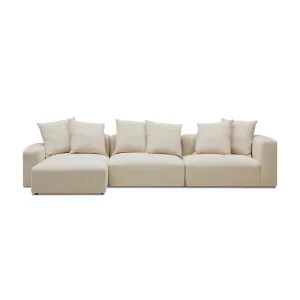 Madrid Modular Sofa Dutch White 3 Seat Left by Horgans, a Sofas for sale on Style Sourcebook
