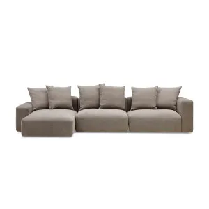 Madrid Modular Sofa Slate 3 Seat Left by Horgans, a Sofas for sale on Style Sourcebook