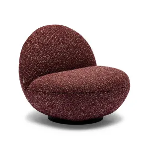 Mattia Swivel Chair Currant by Horgans, a Chairs for sale on Style Sourcebook