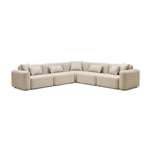 Pascal Modular Sofa Biscuit 5 Seat Corner by Horgans, a Sofas for sale on Style Sourcebook