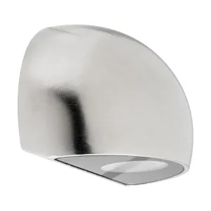 Havit Serres Half-Dome LED Weatherproof Outdoor Wall Light Stainless Steel by Havit, a LED Lighting for sale on Style Sourcebook