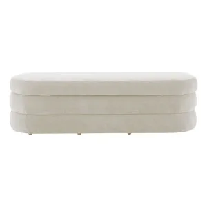 Casey King Storage Ottoman in Fam Beige by OZ Design, a Ottomans for sale on Style Sourcebook