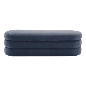 Casey Queen Storage Ottoman in Fam Navy by OZ Design, a Ottomans for sale on Style Sourcebook