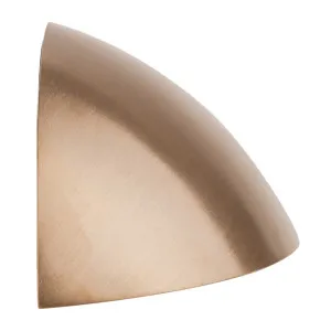 Havit Curva Maxi Half-Moon 3CCT LED Exterior Step Light Brass by Havit, a LED Lighting for sale on Style Sourcebook