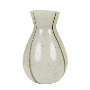 Boden Stripe Large Vase - Sage by null, a Vases & Jars for sale on Style Sourcebook