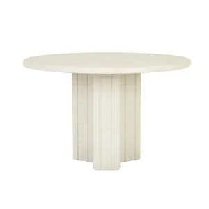 Lagos Round Dining Table - Ivory by null, a Outdoor Furniture for sale on Style Sourcebook