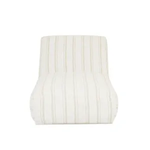 Aruba Plush Sunbed - Natural Clay Stripe by null, a Outdoor Furniture for sale on Style Sourcebook