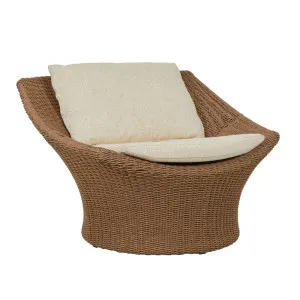 Normandy Weave Occasional Chair - Safari Straw - Oatmeal by null, a Outdoor Furniture for sale on Style Sourcebook