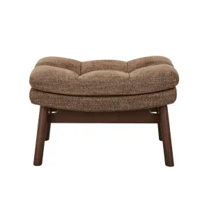 Kip Ottoman - Tawny - Walnut Ash by GlobeWest, a Ottomans for sale on Style Sourcebook