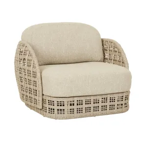 Cohen Sofa Chair - Shell - Mushroom by null, a Outdoor Furniture for sale on Style Sourcebook