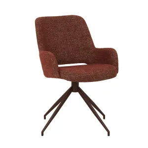 Quentin Spider Leg Office Chair - Rosewood - Matt Syrah by null, a Chairs for sale on Style Sourcebook