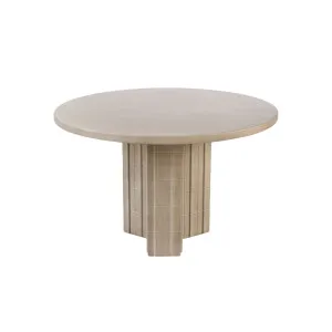 Lagos Round Dining Table - Matt Savanna by null, a Outdoor Furniture for sale on Style Sourcebook