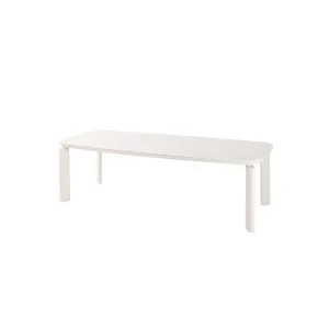Portsea Vogue Dining Table - Alabaster - Ivory White by null, a Outdoor Furniture for sale on Style Sourcebook