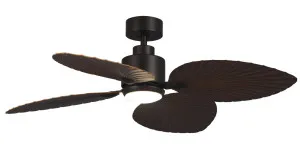 Martec Kingston 50" Smart DC Ceiling Fan with 20W CCT LED Light and Remote Old Bronze & Walnut by Martec, a Ceiling Fans for sale on Style Sourcebook