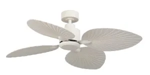 Martec Kingston 50" Smart DC Ceiling Fan with Remote White & Whitewash by Martec, a Ceiling Fans for sale on Style Sourcebook