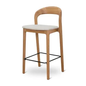 Ex Display - Caspar 65cm Natural Bar Stool - Beige by Interior Secrets - AfterPay Available by Interior Secrets, a Bar Stools for sale on Style Sourcebook