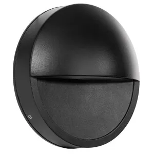 Havit Veko Large Round Glare Free LED Exterior Wall/Step Light 12V DC Black by Havit, a Outdoor Lighting for sale on Style Sourcebook